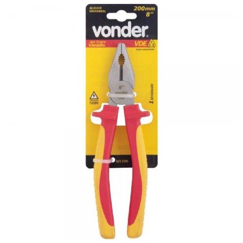 Alicate universal isolado VDE 1.000 volts 8 Alicate universal isolado VDE 1.000 volts 8