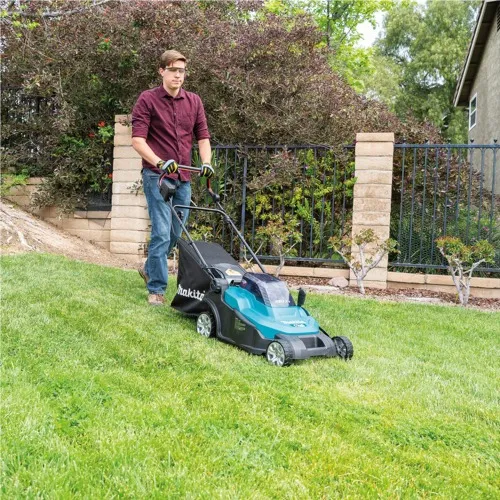 Cortador de grama a bateria 36V corte 43cm com recolhedor Sem