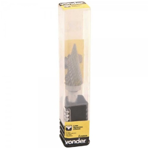 Lima rotativa cônica 12 x 25 mm - LMV012 Lima rotativa cônica 12 x 25 mm - LMV012