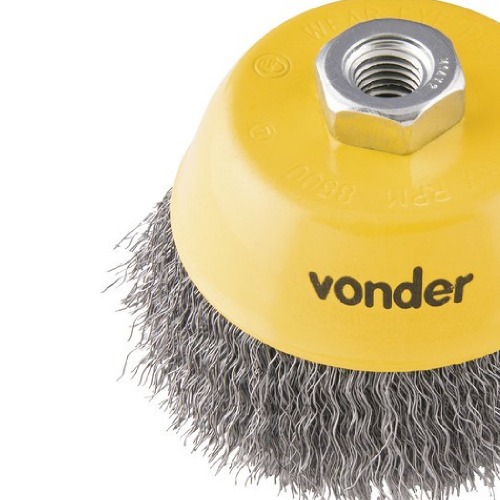 Escova de aço tipo copo ondulada 6 Escova de aço tipo copo ondulada 6