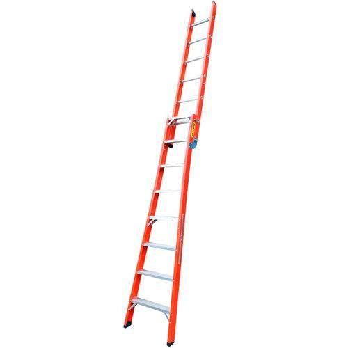 Escada de fibra de vidro 6 / 9 degraus 1,80 x 2,95 m modelo multiuso - FMU-6/9 Escada de fibra de vidro 6 / 9 degraus 1,80 x 2,95 m modelo multiuso - FMU-6/9