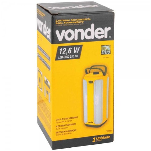 Lanterna recarregável para acampamento bateria de lítio LED SMD Lanterna recarregável para acampamento bateria de lítio LED SMD