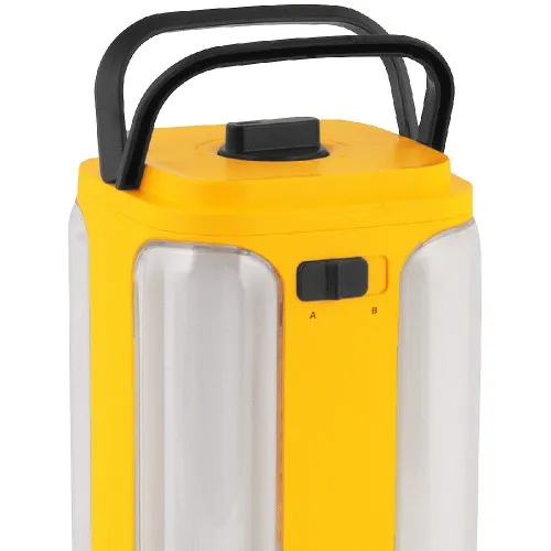Lanterna recarregável para acampamento bateria de lítio LED SMD