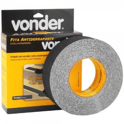 Fita adesiva antiderrapante 50 mm x 15 m Fita adesiva antiderrapante 50 mm x 15 m