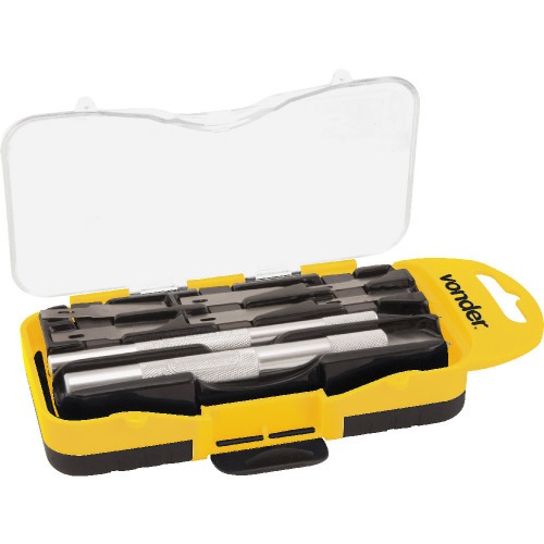 Jogo de facas de precisão com 8 peças Jogo de facas de precisão com 8 peças