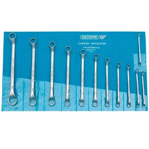 Jogo de chave estrela 6 a 32 mm ao cromo vandio com 12 peas - 2-12M