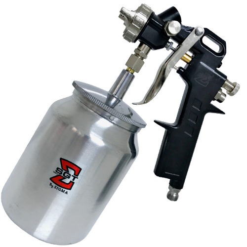 Pistola de pintura tipo sucção com bico de 1.7 mm - SGT-3112A Pistola de pintura tipo sucção com bico de 1.7 mm - SGT-3112A
