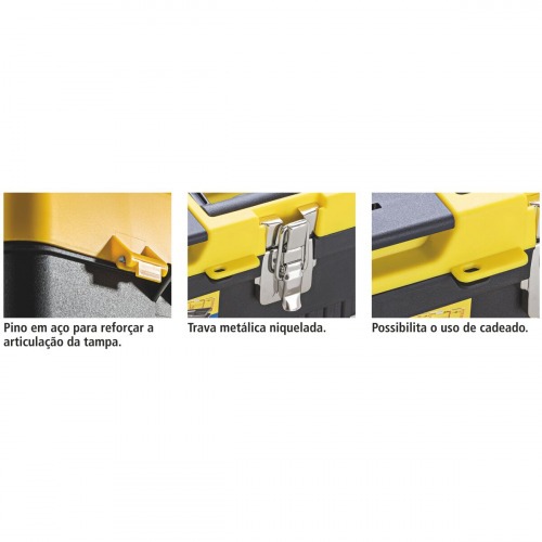 Caixa plstica de ferramentas 13