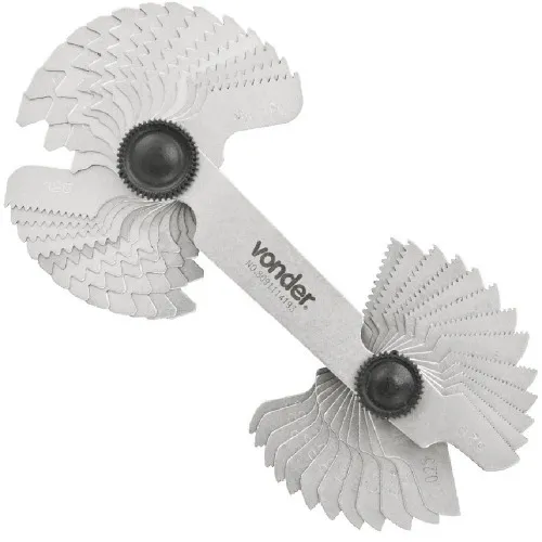 Calibre tipo pente rosca 52 lâminas - CR-052