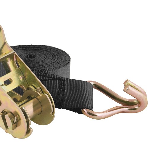 Cinta com catraca para amarração de carga capacidade 1,5 toneladas - CC150 Cinta com catraca para amarração de carga capacidade 1,5 toneladas - CC150