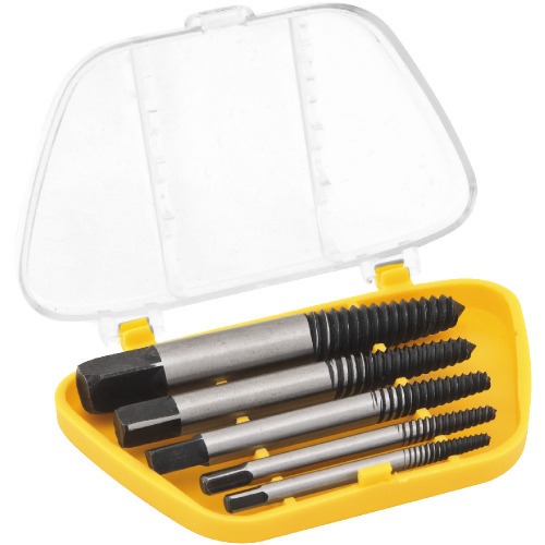 Jogo de saca parafusos com 5 peças Jogo de saca parafusos com 5 peças