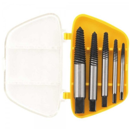 Jogo de saca parafusos com 5 peças Jogo de saca parafusos com 5 peças