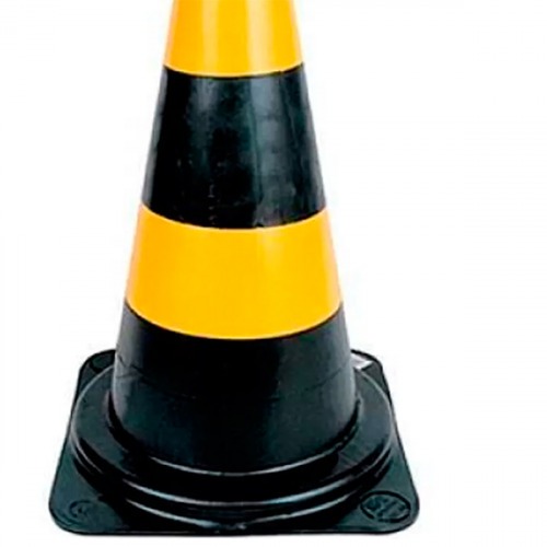 Cone para sinalização 75 cm com 2 faixas - RM-44 Cone para sinalização 75 cm com 2 faixas - RM-44