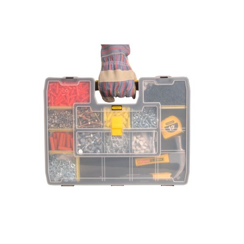 Organizador plástico com 17 compartimentos - STST14026 Organizador plástico com 17 compartimentos - STST14026