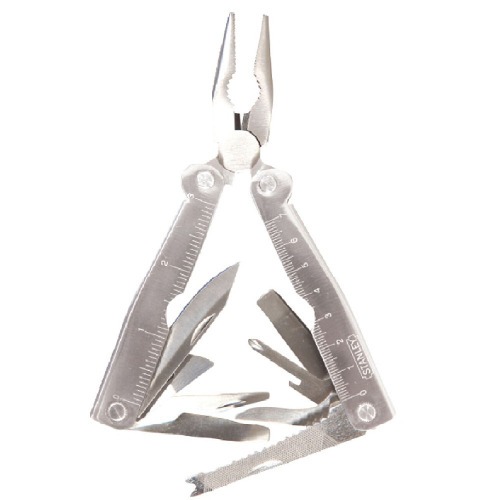 Alicate multiuso em ao inox com 16 funes