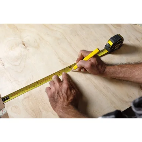 Trena com fita de aço 25 mm x 8 m com trava - GLOBAL PLUS