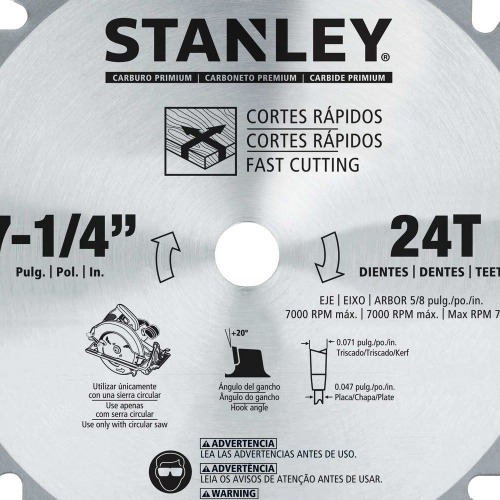 Disco de serra para madeira 184 x 16 x 24 dentes Disco de serra para madeira 184 x 16 x 24 dentes