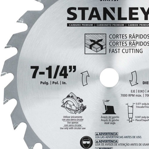 Disco de serra para madeira 184 x 16 x 24 dentes Disco de serra para madeira 184 x 16 x 24 dentes