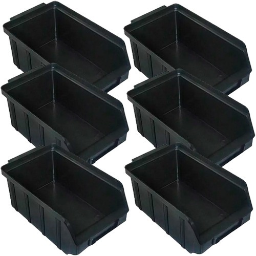 Kit 10 Gavetas plásticas para estante nº 5 Kit 10 Gavetas plásticas para estante nº 5