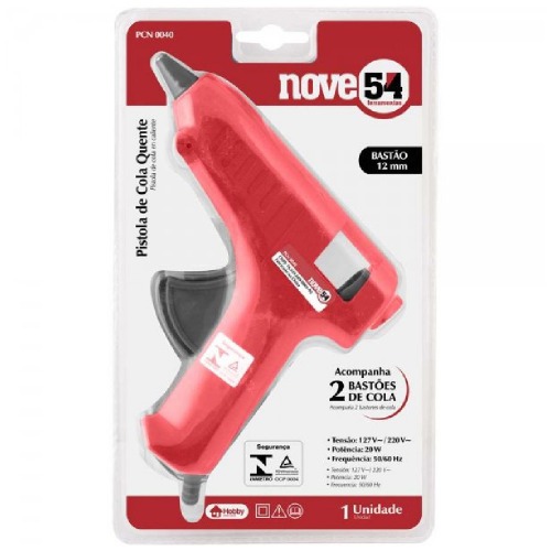 Pistola de cola quente 20 watts - PCN0040 110V/220V Pistola de cola quente 20 watts - PCN0040 110V/220V