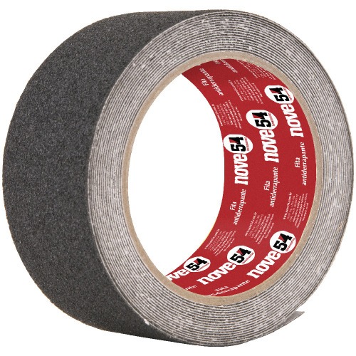 Fita adesiva antiderrapante preta 50 mm x 15 m