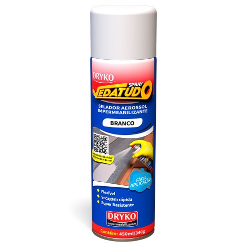 Borracha líquida impermeabilizante spray 400 ml - Vedatudo Borracha líquida impermeabilizante spray 400 ml - Vedatudo