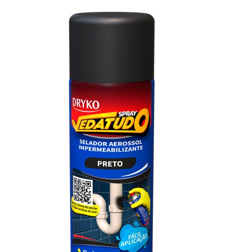 Borracha lquida impermeabilizante spray 400 ml - Vedatudo