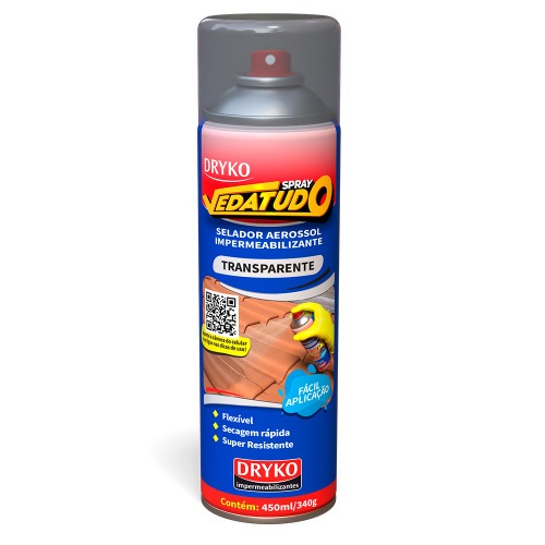 Borracha líquida impermeabilizante spray 400 ml - Vedatudo Borracha líquida impermeabilizante spray 400 ml - Vedatudo