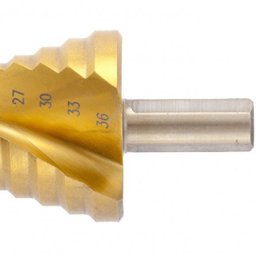 Broca escalonada aço rápido 9 a 36 mm - 723589 Broca escalonada aço rápido 9 a 36 mm - 723589