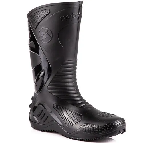 Bota de PVC cano médio com forro  - Motosafe