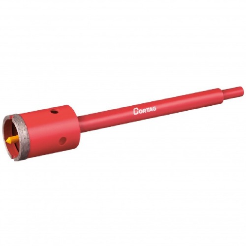 Serra copo diamantada 40 mm com haste de 3/8 Serra copo diamantada 40 mm com haste de 3/8