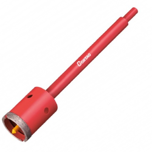 Serra copo diamantada 40 mm com haste de 3/8 Serra copo diamantada 40 mm com haste de 3/8