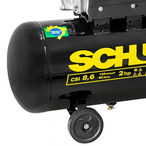 Compressor de ar 8,6 pés 50L 2 hp 120 libras - Pratiko CSI  220V Compressor de ar 8,6 pés 50L 2 hp 120 libras - Pratiko CSI  220V