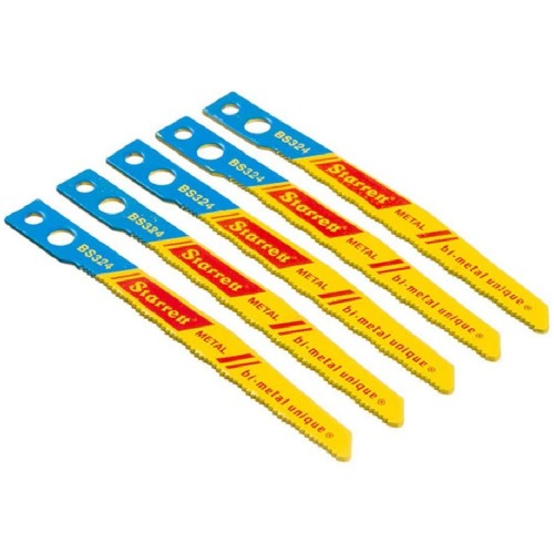 Lâmina para serra tico tico encaixe Makita 65 mm 24 dentes 5 peças - BS324 Lâmina para serra tico tico encaixe Makita 65 mm 24 dentes 5 peças - BS324