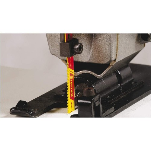 Lâmina para serra tico tico encaixe Makita 65 mm 24 dentes 5 peças - BS324 Lâmina para serra tico tico encaixe Makita 65 mm 24 dentes 5 peças - BS324