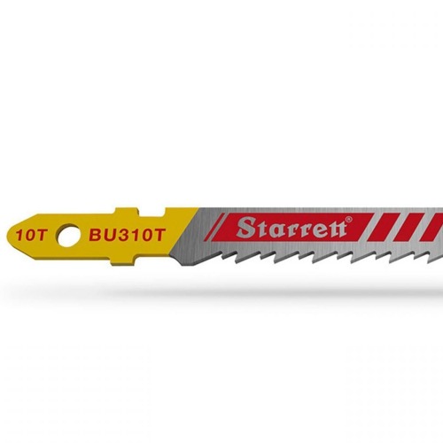 Jogo de lâmina serra tico tico bimetal 75 mm 10 dentes com 5 peças - BU310T Jogo de lâmina serra tico tico bimetal 75 mm 10 dentes com 5 peças - BU310T