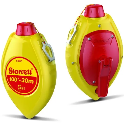 Giz de linha 30 metros com fio marcador em vermelho