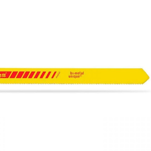 Lâmina serra tico tico 100 mm 24 dentes bimetal multiuso 5 peças - BU424 Lâmina serra tico tico 100 mm 24 dentes bimetal multiuso 5 peças - BU424