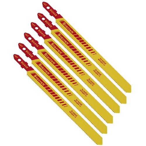 Jogo de lmina serra tico tico bimetal 100 mm com 05 peas - BU418