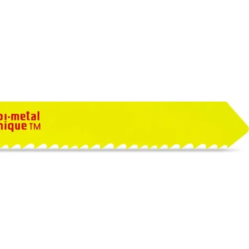 Jogo de lâmina serra tico tico bimetal 100 mm com 05 peças - BU41014