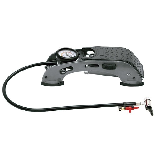 Bomba de ar com pedal para encher pneus - PREMIUM Bomba de ar com pedal para encher pneus - PREMIUM
