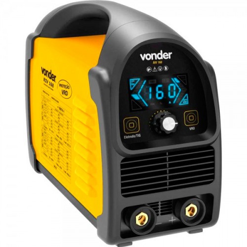 Inversora de solda 160A para eletrodo revestido e tig - RIV 168  110V/220V