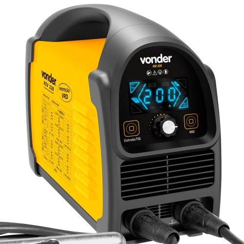 Inversora de solda 200A para eletrodo revestido e tig - RIV 228  110V/220V Inversora de solda 200A para eletrodo revestido e tig - RIV 228  110V/220V