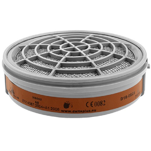 Cartucho p/ vapores orgânicos para respirador Jupiter 2 peças - M6000 A2 Cartucho p/ vapores orgânicos para respirador Jupiter 2 peças - M6000 A2