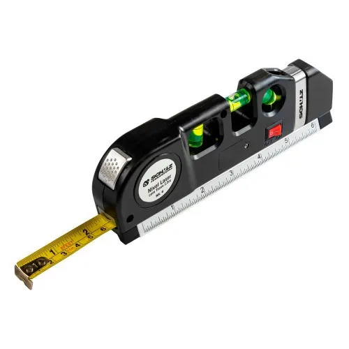Nível a laser alcance de 6 metros com trena e tripé - NL6 