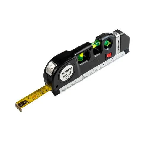 Nível a laser alcance de 6 metros com trena e tripé - NL6 