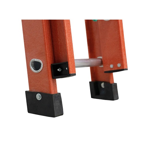 Escada de fibra de vidro extensível 3 x 4,80 m 16 degraus - ESC30480 Escada de fibra de vidro extensível 3 x 4,80 m 16 degraus - ESC30480