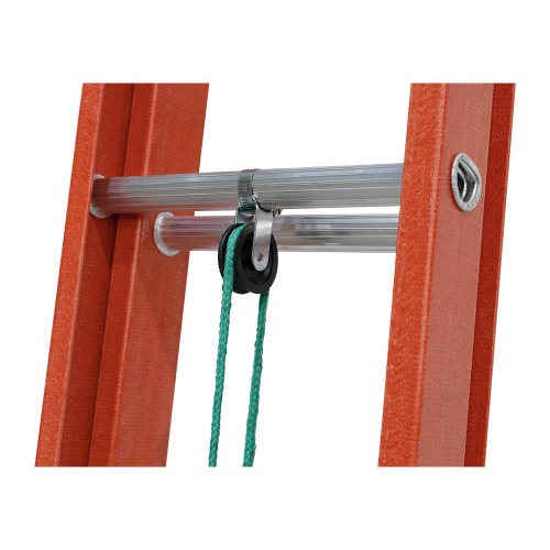 Escada de fibra de vidro extensível 3 x 4,80 m 16 degraus - ESC30480 Escada de fibra de vidro extensível 3 x 4,80 m 16 degraus - ESC30480