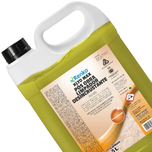 Limpador desincrustante cido 5 litros - KLYO MAX