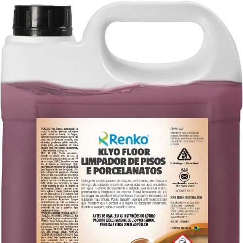 Detergente limpa pisos 5 litros - KLYO FLOOR